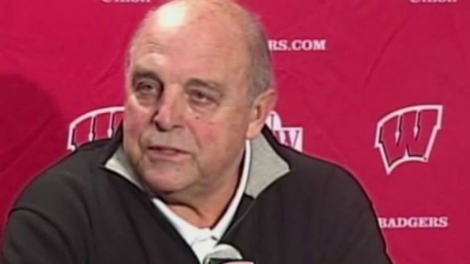 Wisconsin Athletic Director Barry Alvarez