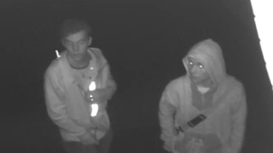 Subjects wanted for questioning in attempted burglary