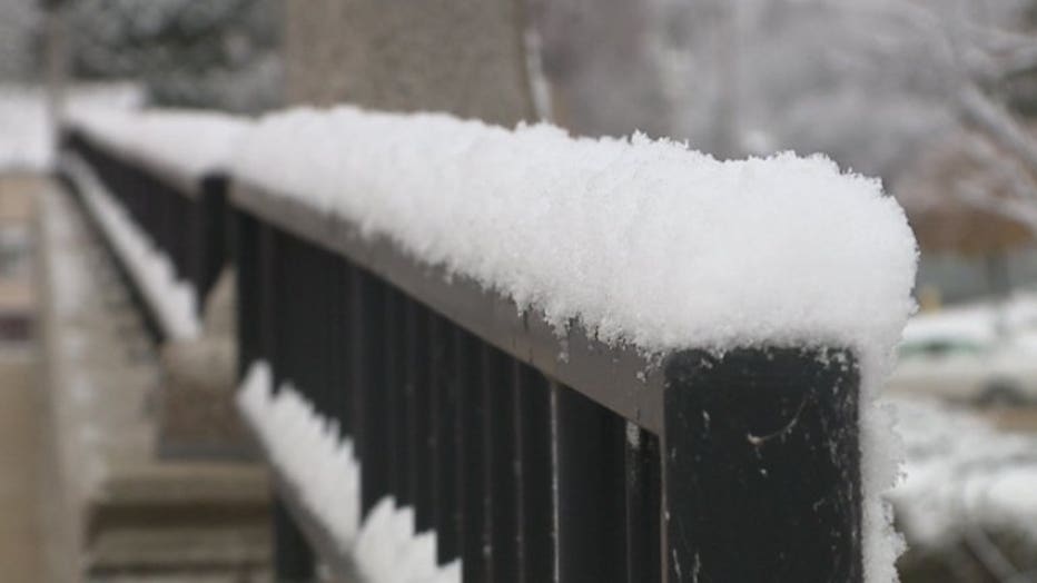 West Bend snowfall