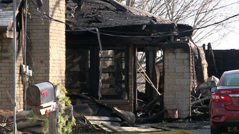 Fire near S. Amor Drive and W. Cleveland Avenue in New Berlin