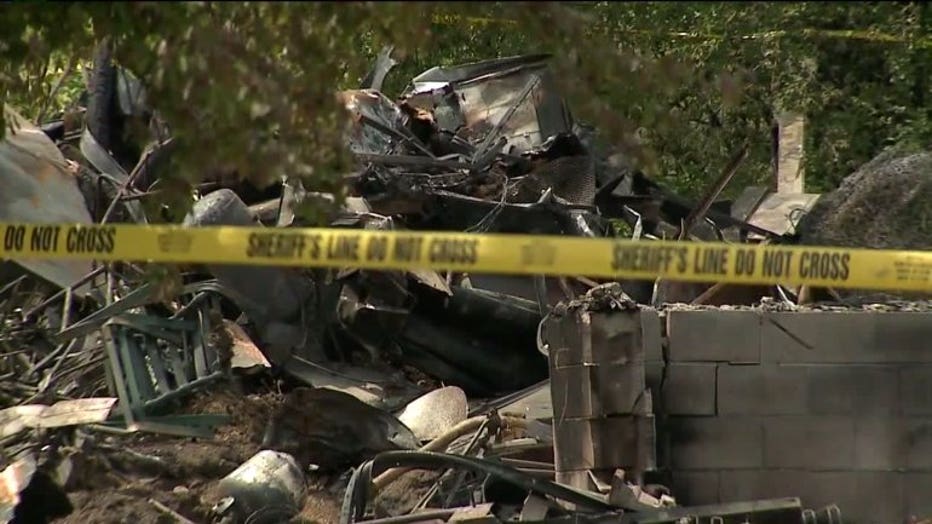 Was third person inside home that exploded in Burlington? Investigators