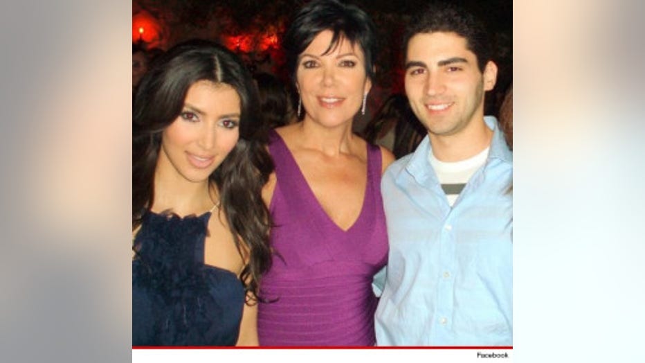 Kim Kardashian, Kris Jenner and Christian LaBella (Photo Courtesy TMZ.com)