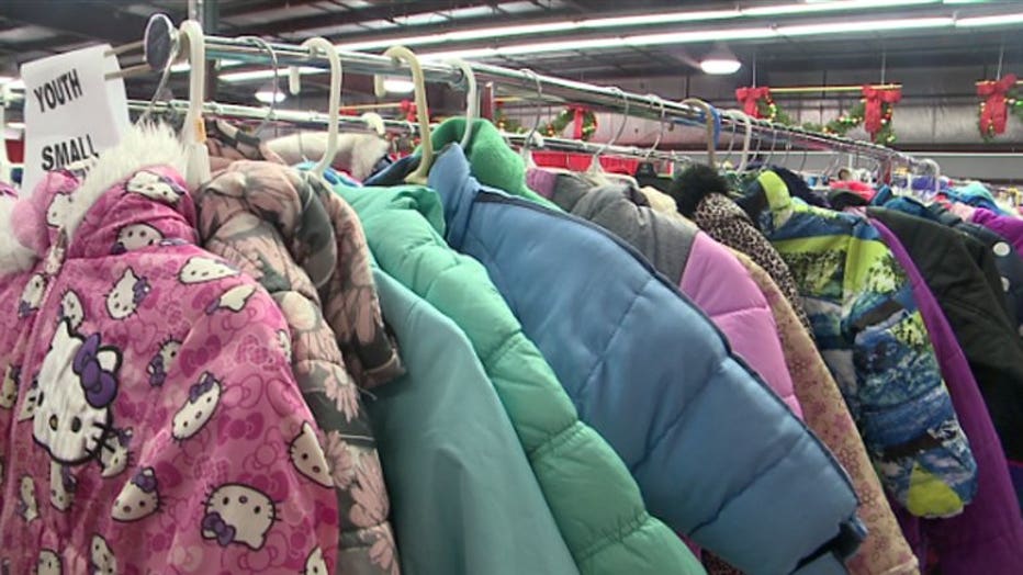 Salvation Army distributes free winter coats