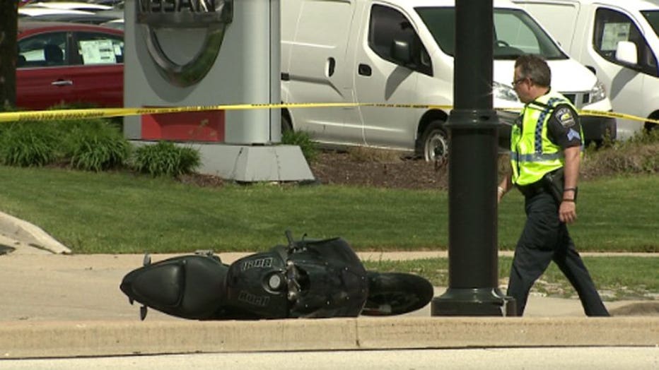 Fatal motorcycle crash near 27th & Grange