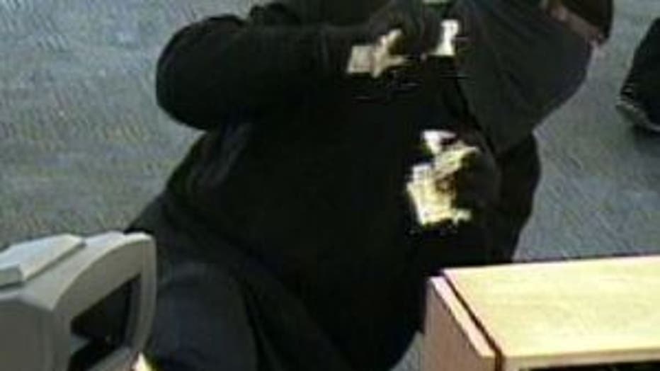 Bank robbery suspect