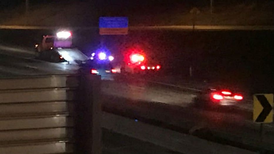 MPD squad involved in crash on I-43 SB near North