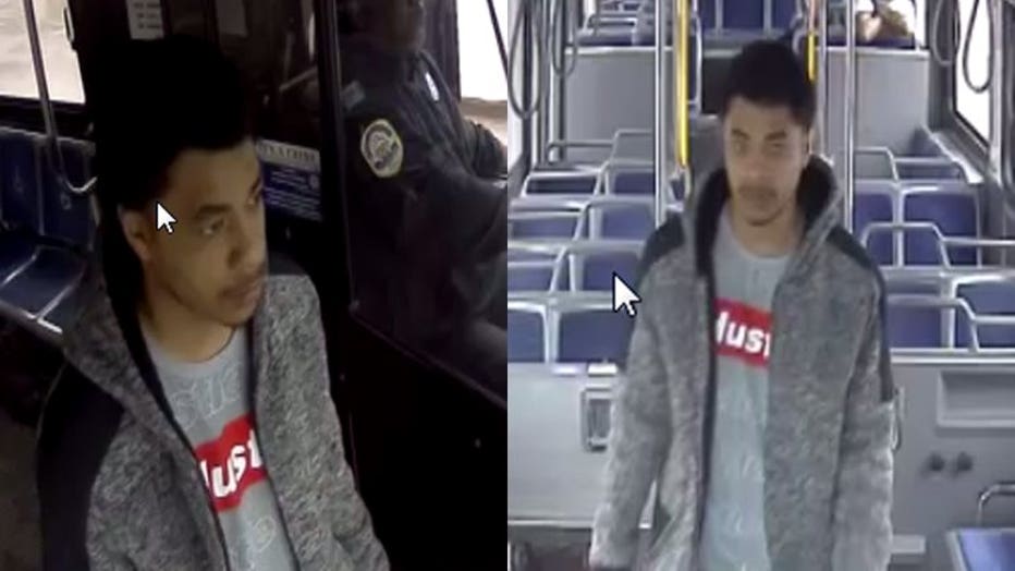 MCTS bus spitting suspect