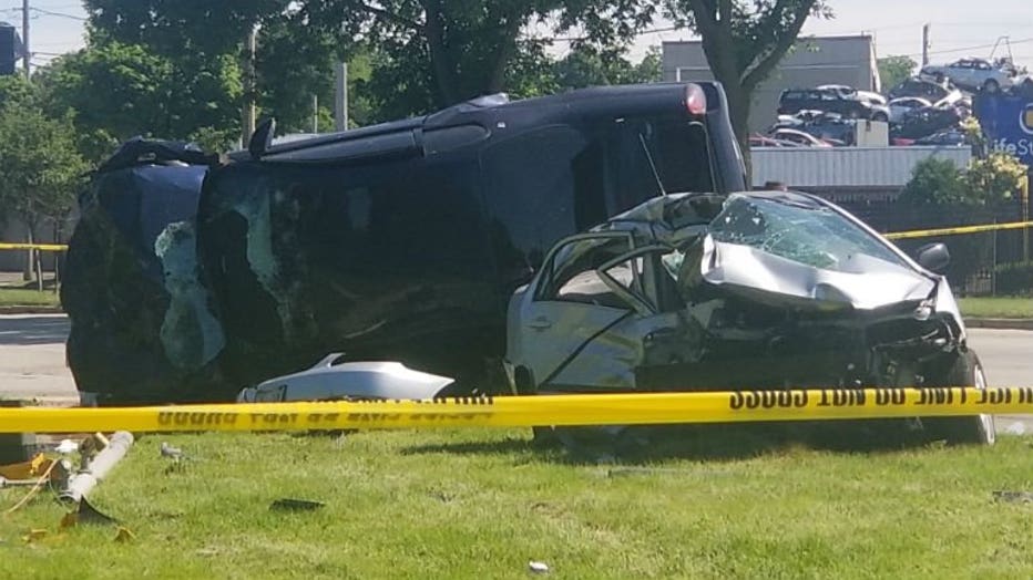 Fatal crash near  Green Bay and Glendale