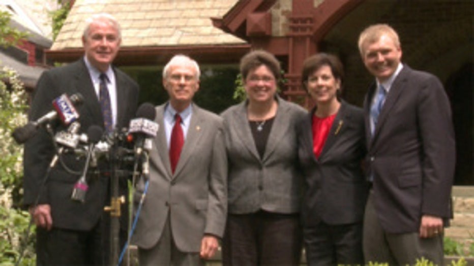 Tom Barrett, Doug La Follette, Kathleen Vinehout, Kathleen Falk, Mike Tate