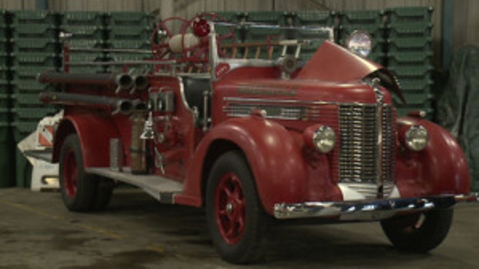 To get this back is just tremendous: Vintage fire truck rolls back into  Greendale