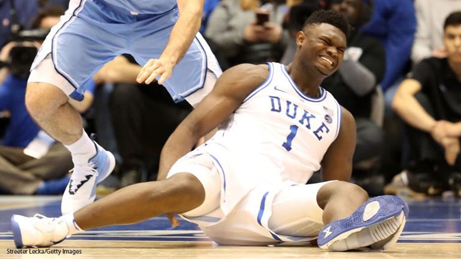 BRAND NEW! Zion Williamson #1 Duke Blue Devils + Nike Jersey +