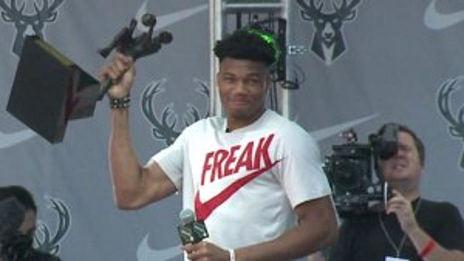 'This is beyond my imagination:' On Giannis Antetokounmpo Day, 'MVP