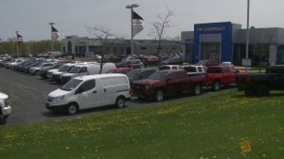Hail Sale' in the Works After Storm Damages Cars at Dealerships