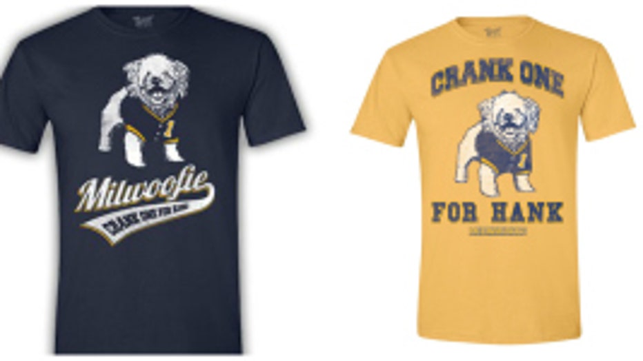 Brew City Apparel creates T-shirts in honor of Brewers Hank