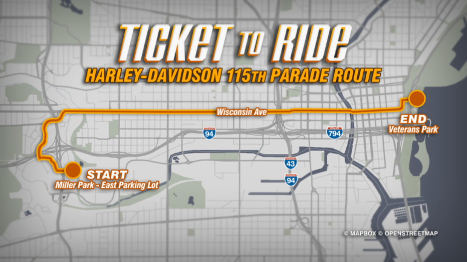 Get ready to watch the HarleyDavidson 115th Anniversary Parade in