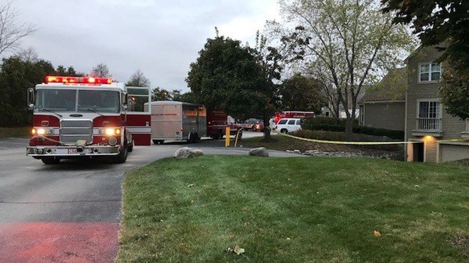 Hazmat situation at White Oaks Apartments