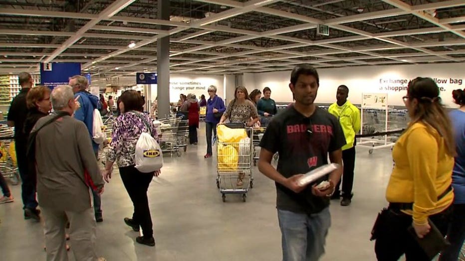 IKEA Shoppers Get Lay Of The Land And The Language At Grand   Ikea Opening Day 6  