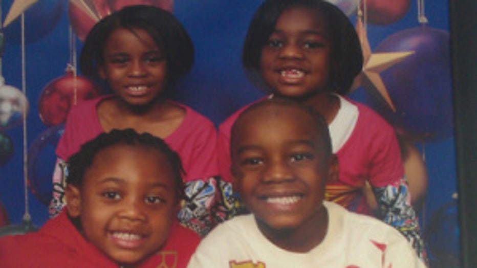 Dayja Scott age 9, Dalija Scott age 8, Luther Scott age 5, Michael Scott age 7