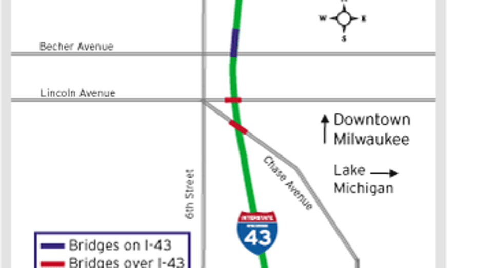 I-43 bridges project to get rolling this week in Milwaukee County