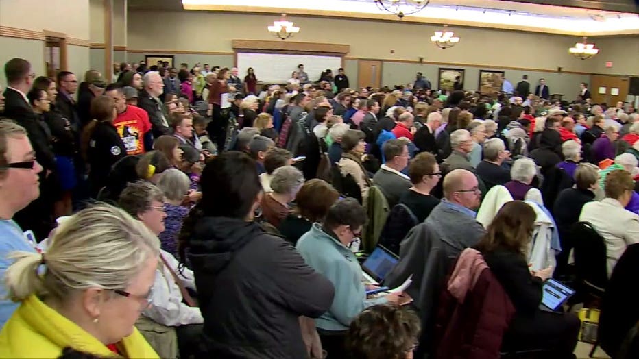 Joint Committee on Finance public budget hearing in Oak Creek
