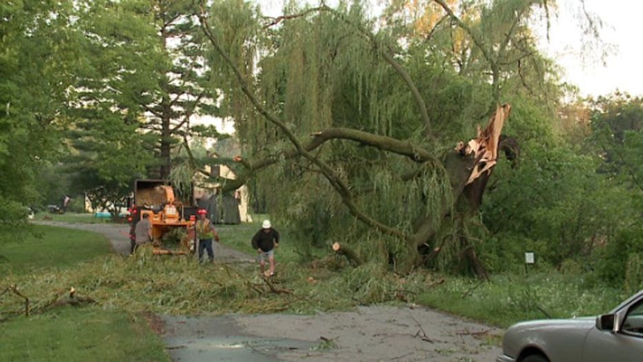 Walworth County storm damage