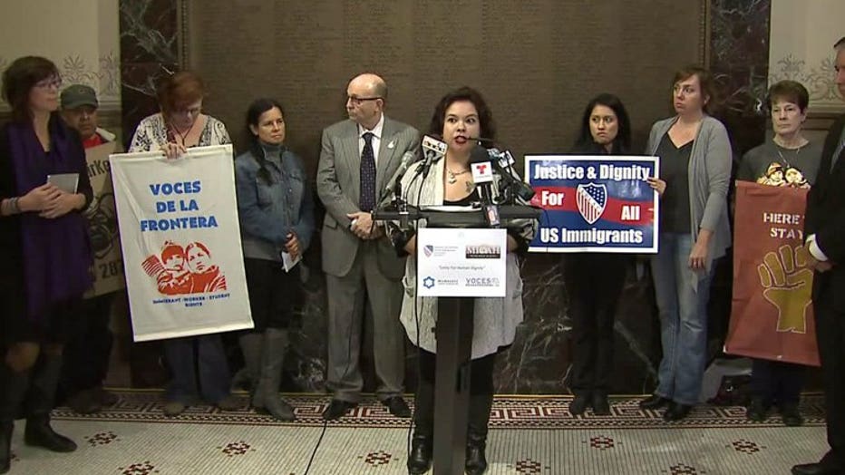 LULAC news conference in Milwaukee