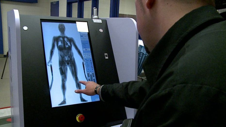police body scanner snags contraband on inmates author: jon grad police body scanner snags contraband on inmates author: jon grad