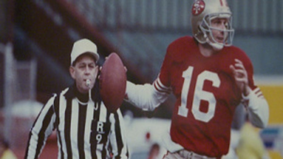 Jerry Markbreit & Joe Montana