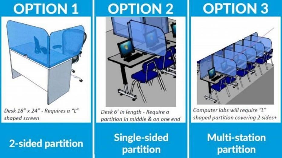 Florida school district to spend $4 million on installing transparent screens in classrooms