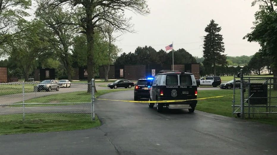 Shooting in Graceland Cemetery in Milwaukee