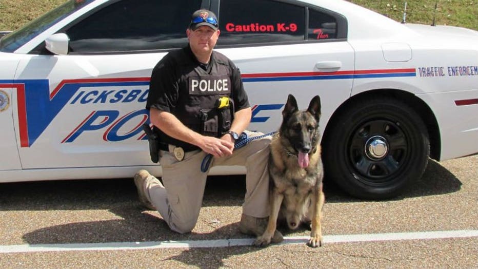 Vicksburg Police Department K-9 Thor