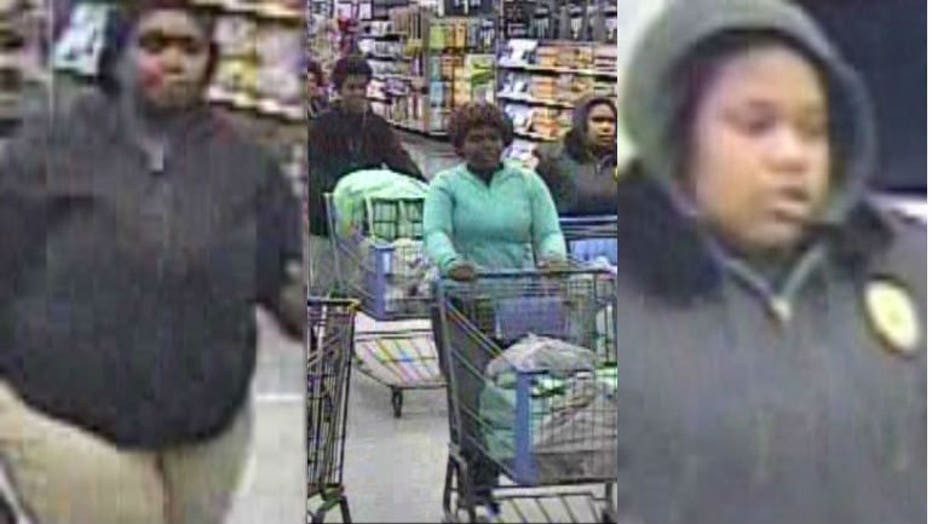 Burlington Walmart theft