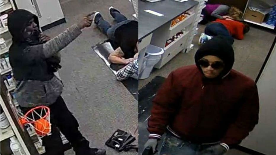 Armed and dangerous: Wauwatosa police seek 2 suspects accused of robbing Swan Pharmacy