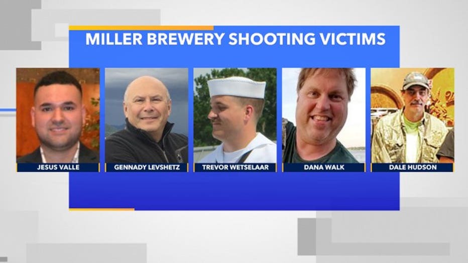 Miller Brewery shooting victims