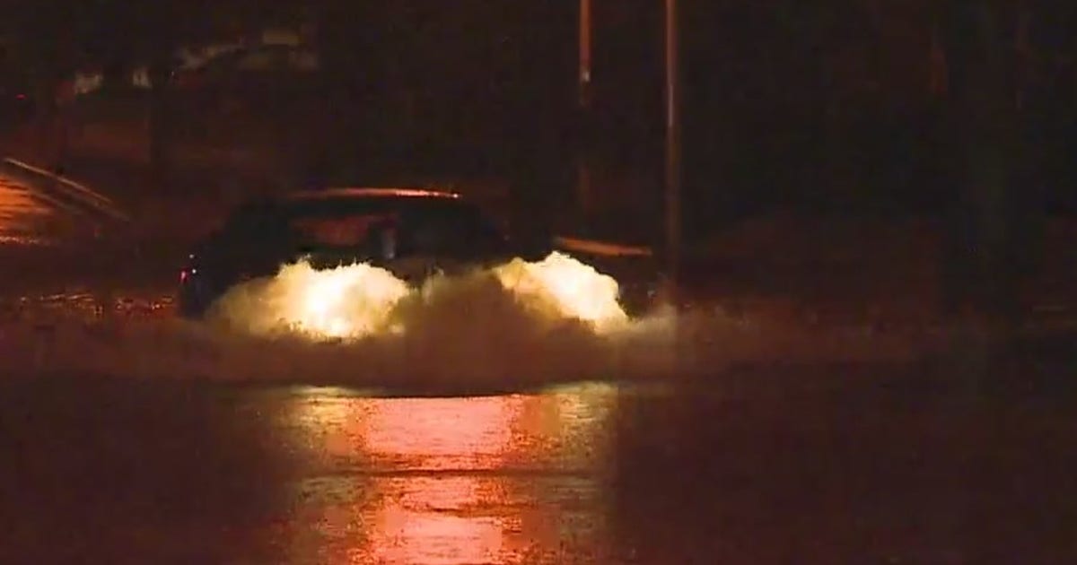 Record-breaking rainfall caused flash flooding in parts of southeast ...