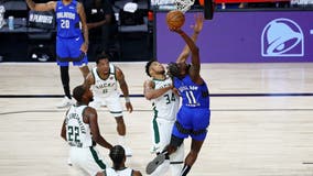 Magic upset top-seeded Bucks in playoff opener; fans root team on from Deer District