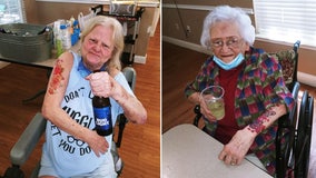 Texas assisted living facility throws 'wild' party for residents with temporary tattoos and drinks