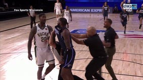 Bucks' Marvin Williams, Magic's James Ennis fined by NBA for fight that led to ejections in Game 3