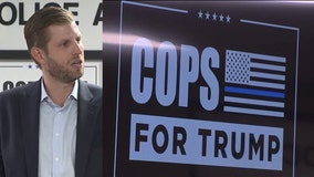 Milwaukee Police Association endorses President Trump for re-election during Eric Trump visit