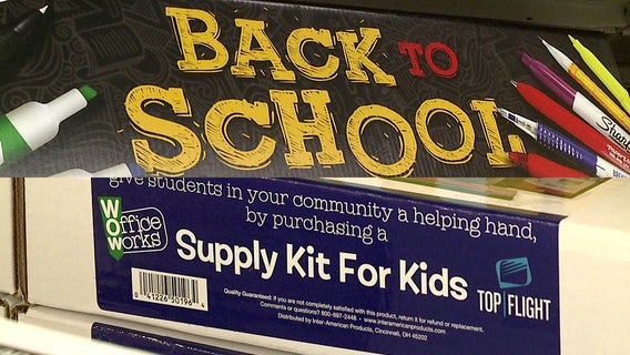 'Here to support you:' Salvation Army, Pick 'n Save team up for school supply collection