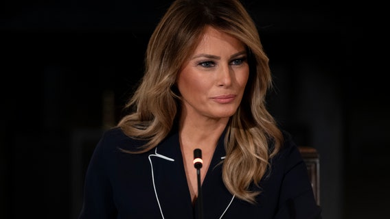 Melania Trump taking Rose Garden turn to pitch her husband