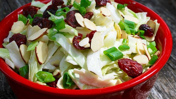 Quick, easy, delicious: A summer slaw recipe with Door County dried cherries