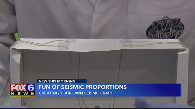 Have you ever wondered how earthquakes are measured? How to make your own seismograph