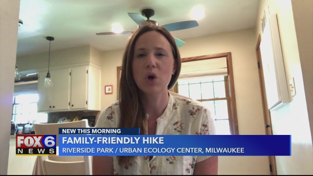 Blow off steam outdoors without leaving the city: A great place for families right along the river