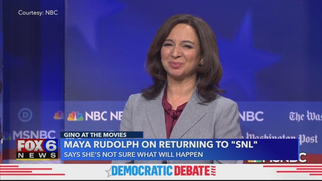 Maya Rudolph talks about returning to 'Saturday Night Live' to play VP nominee Kamala Harris