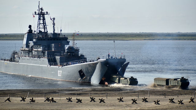 Russian navy conducts major maneuvers near Alaska