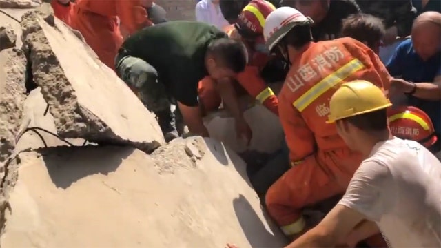 China restaurant collapses during birthday party, killing 29