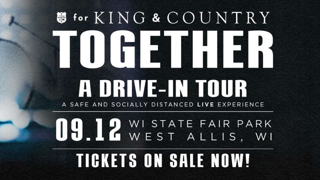 Just announced: King & Country in-person, drive-in concert set for Sept. 12