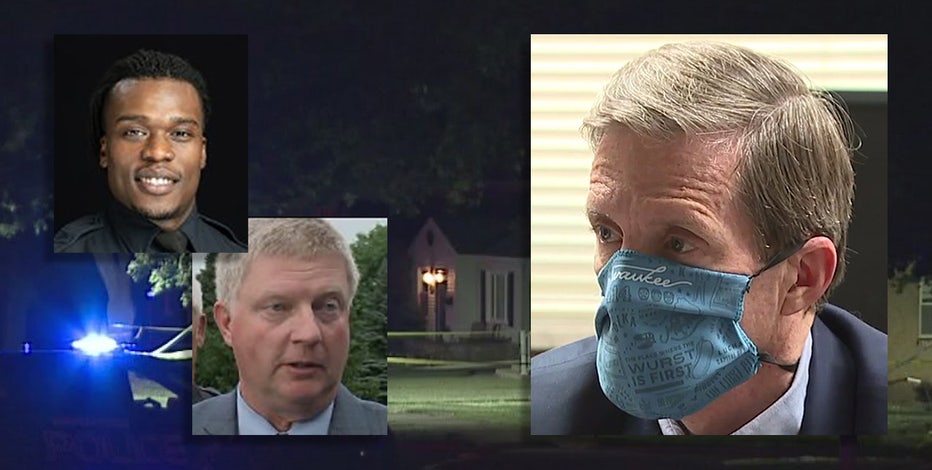 Wauwatosa mayor calls for peaceful protests, says firing Officer Mensah, police chief 'very difficult' to do