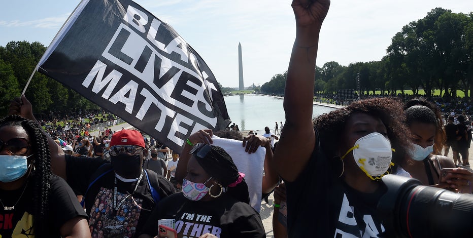 'Demand change:' Thousands gather at March on Washington commemorations